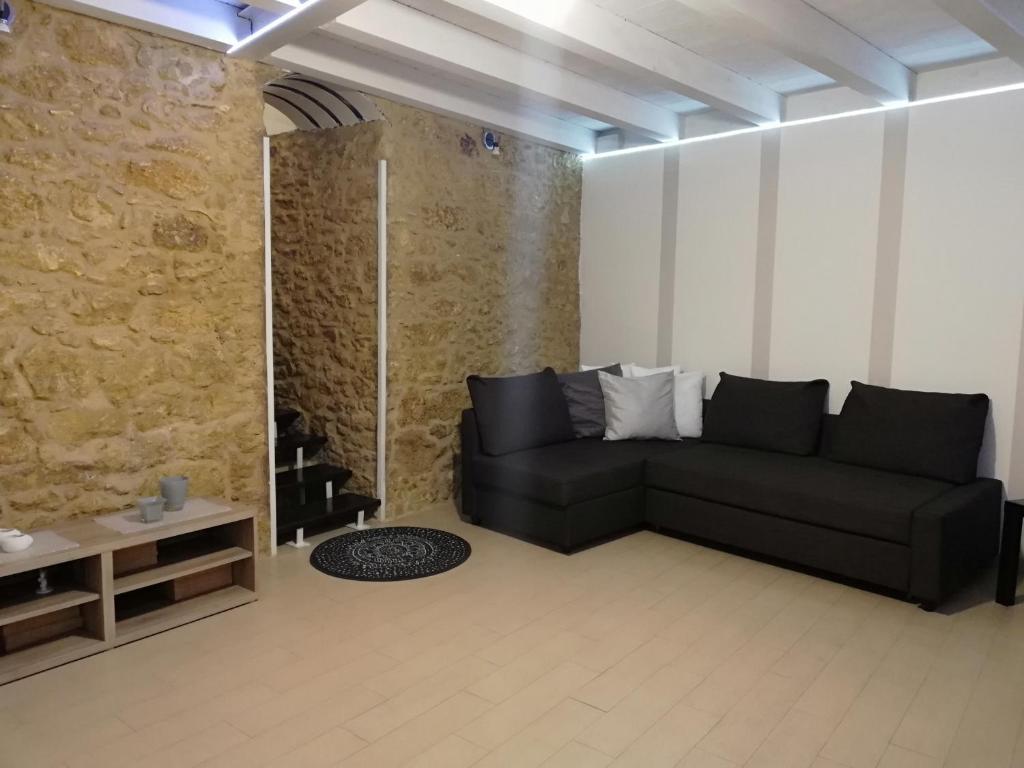 Posezení v ubytování Palazzo Sant'Elia