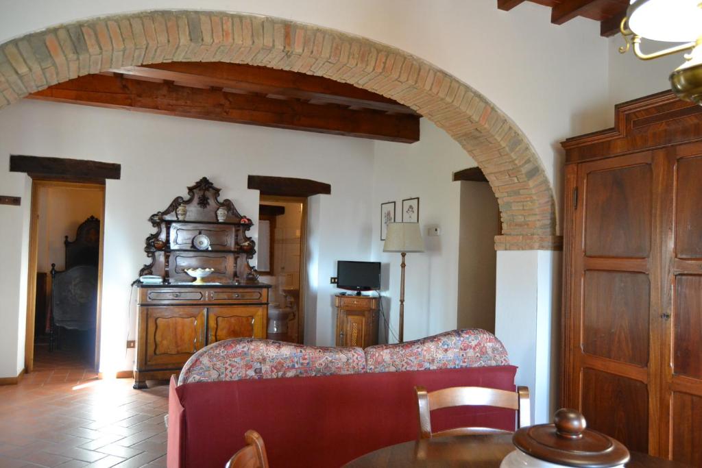 Posezení v ubytování Fattoria di Belvedere