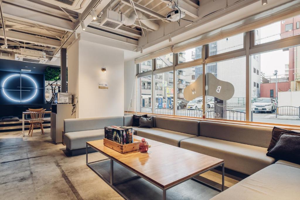 Posezení v ubytování BON Hostel
