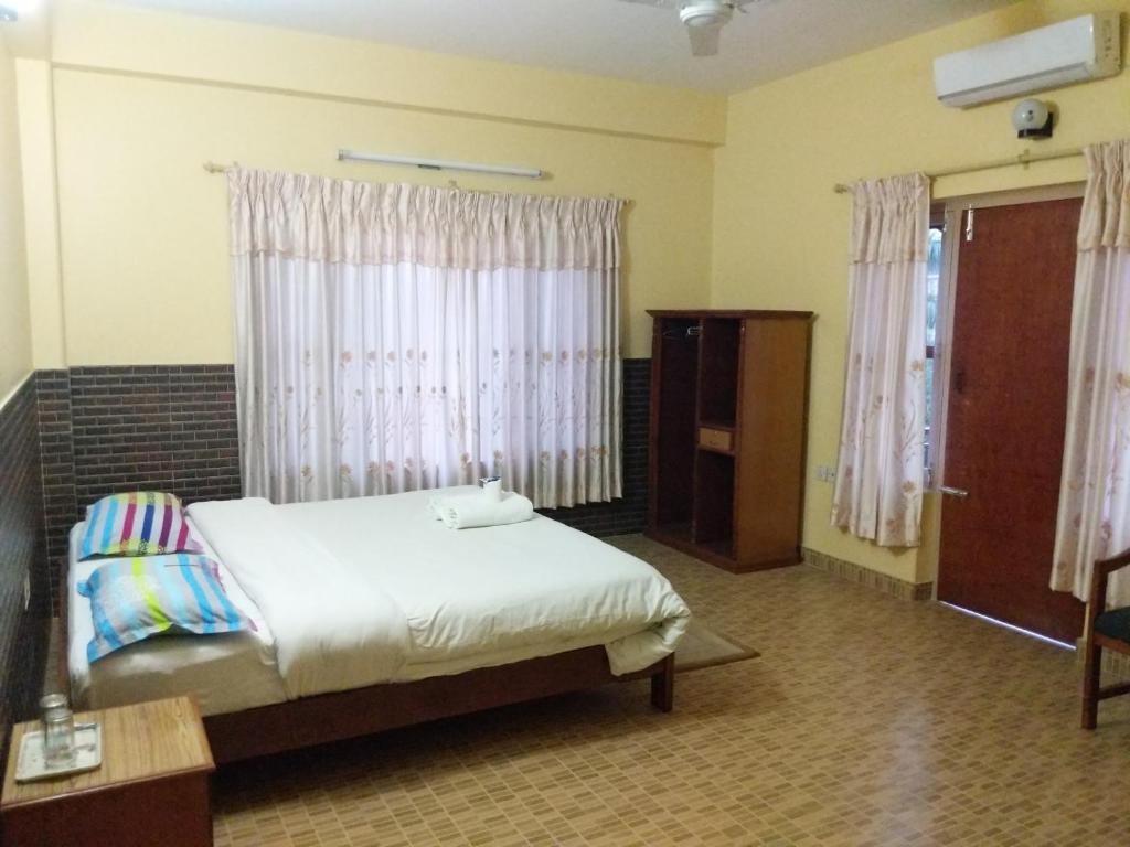Letto o letti in una camera di The Mountain House
