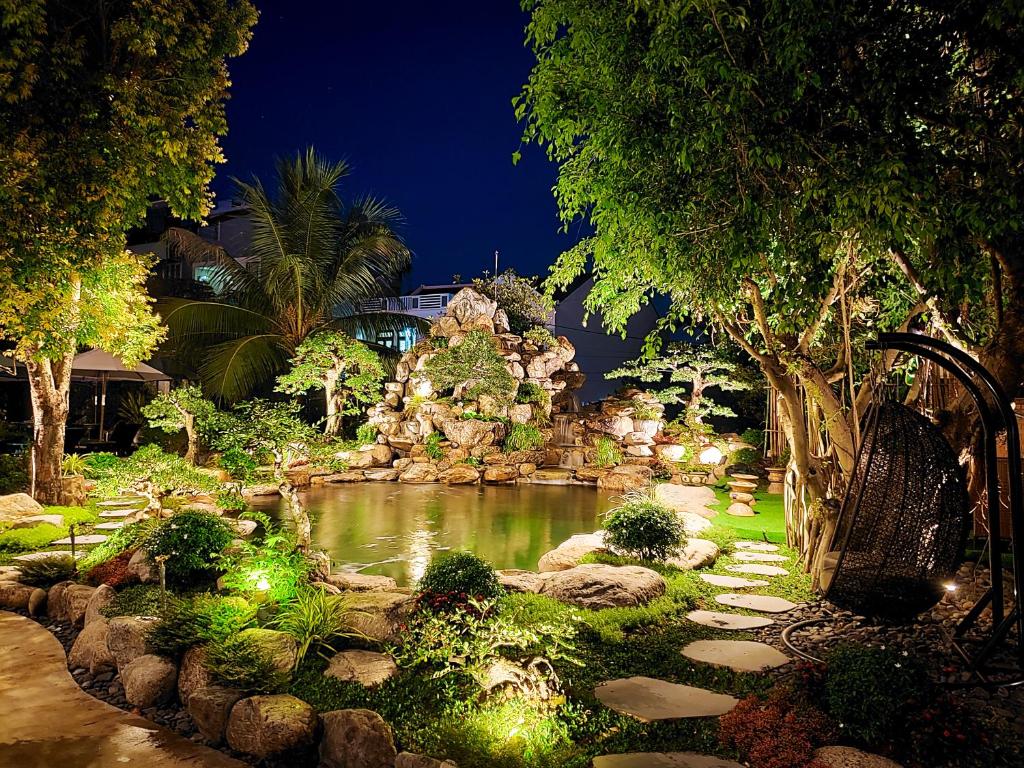 Zahrada ubytování Hoi An Emotion Boutique Villa