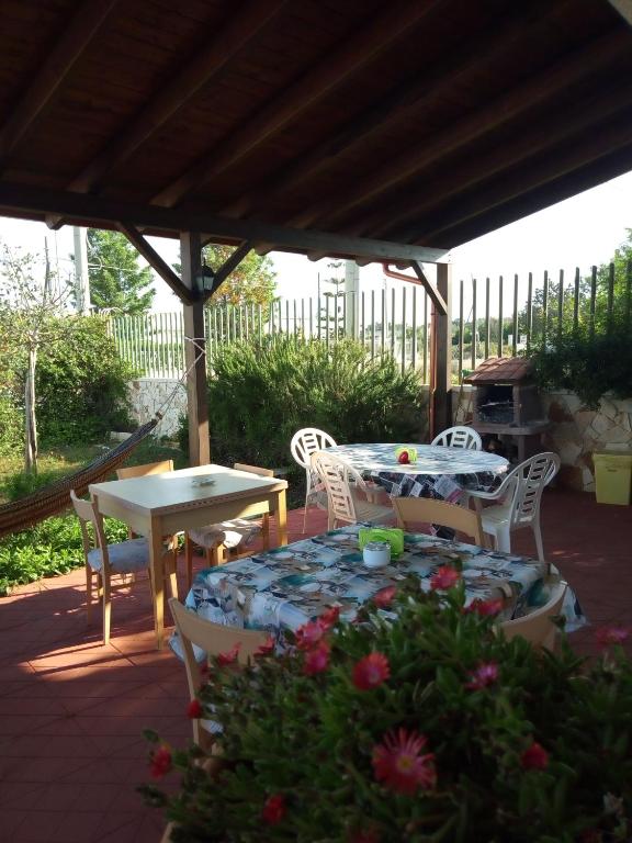 Zahrada ubytování Villa Itaca