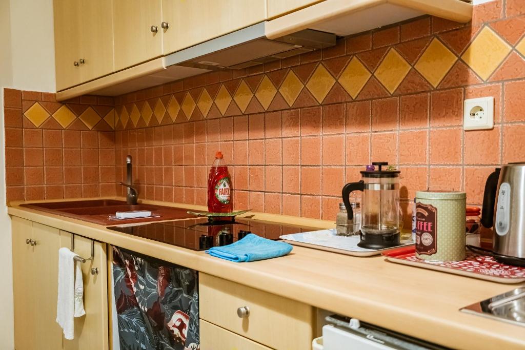 Kuchyňa alebo kuchynka v ubytovaní 2 Bedrooms-Perfect Center Location-Amazing View