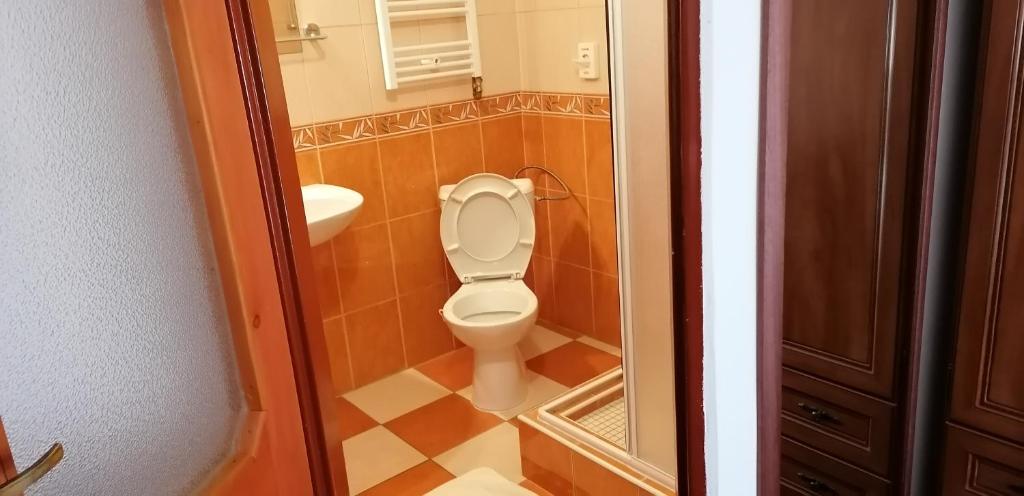 Koupelna v ubytování Pension Magnolia