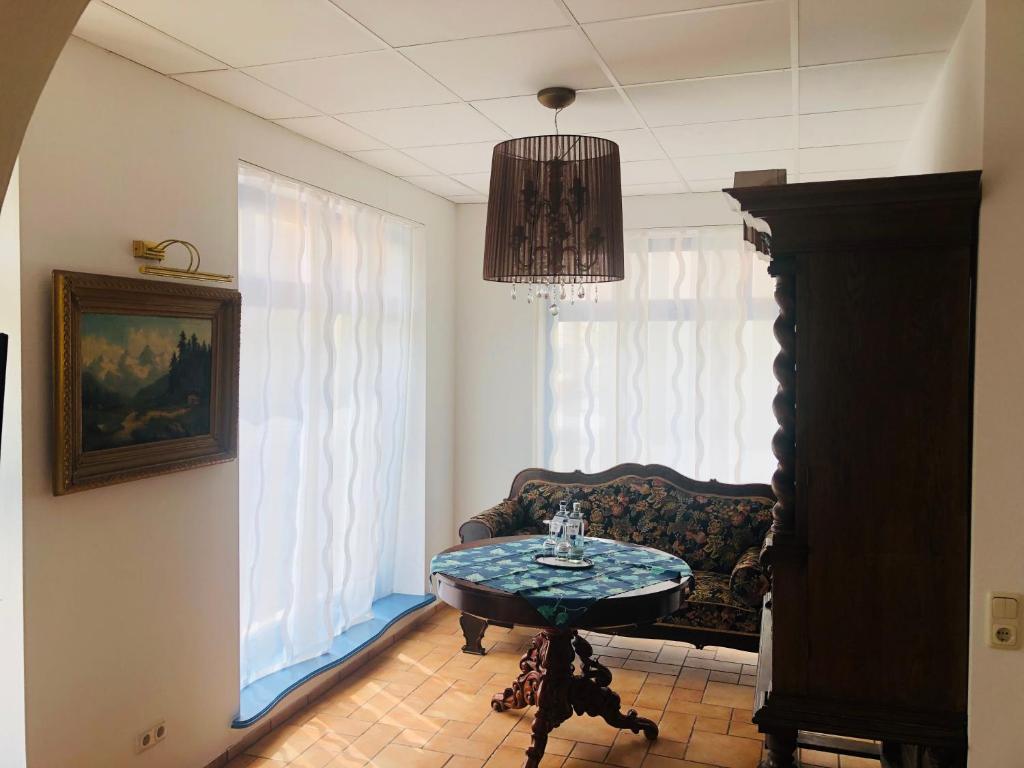Posezení v ubytování Alter Ackerbuergerhof
