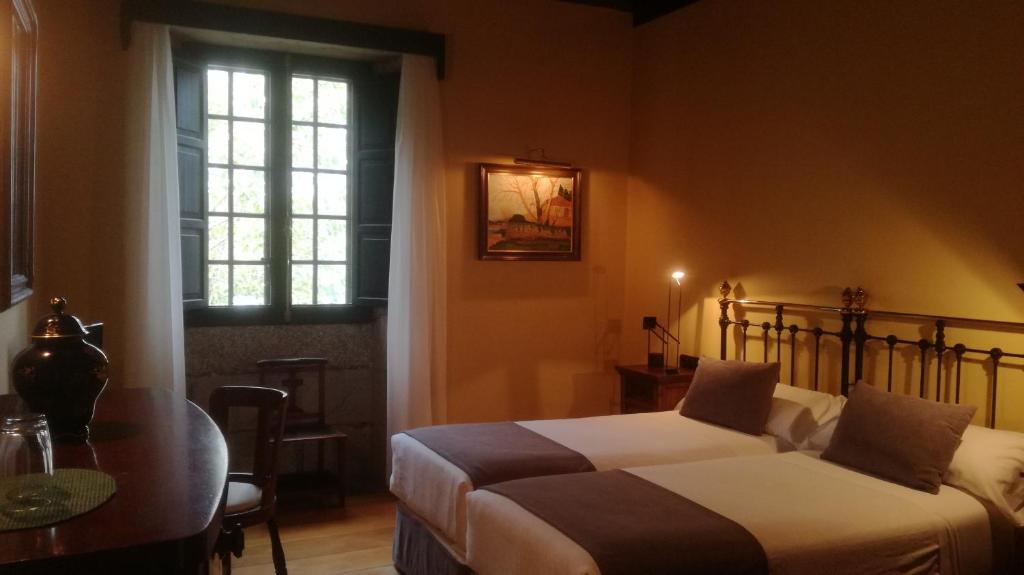 Pazo da Merced - Habitación Doble Con Vistas Al Mar