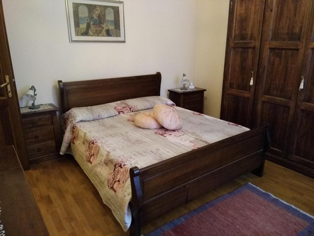 Postel nebo postele na pokoji v ubytování Borgo Beccanella