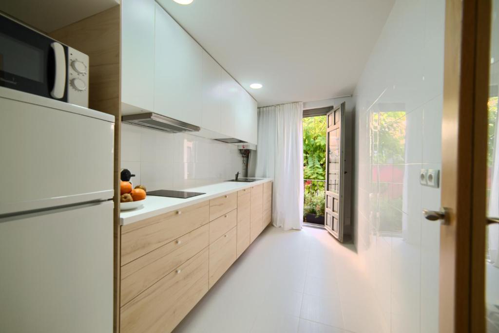 Kuchyň nebo kuchyňský kout v ubytování La Casa Gris
