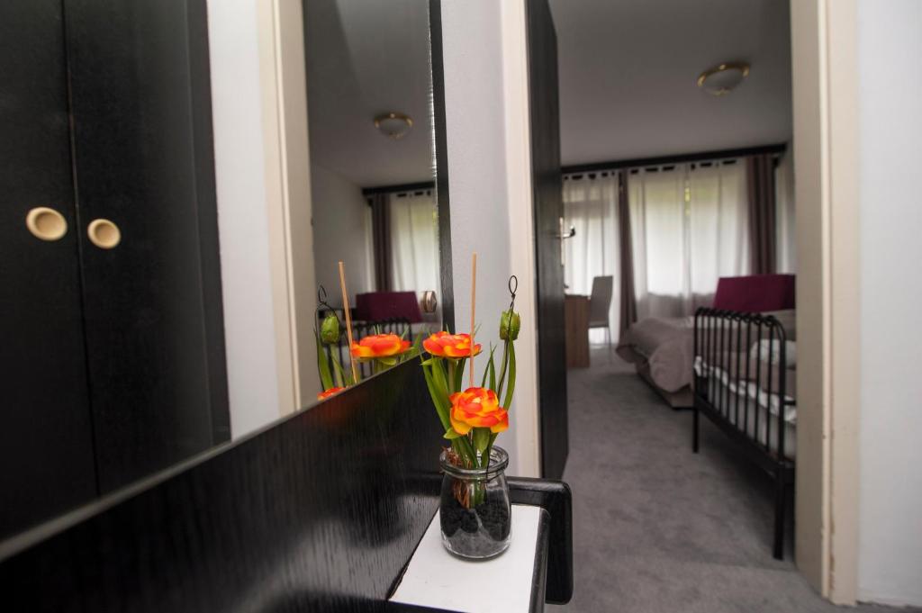 Postel nebo postele na pokoji v ubytování Hotel Faraon