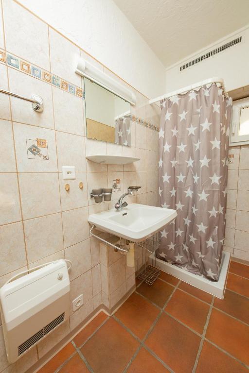 Koupelna v ubytování Haus Boccalino