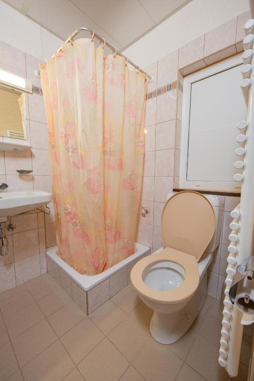 Koupelna v ubytování Haus Boccalino