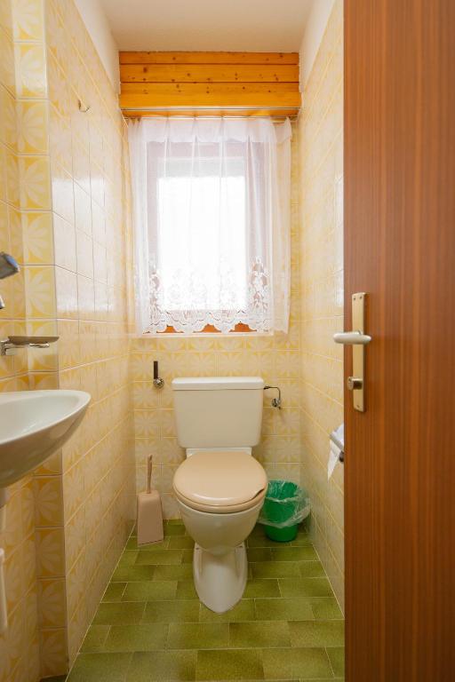 Koupelna v ubytování Haus Boccalino
