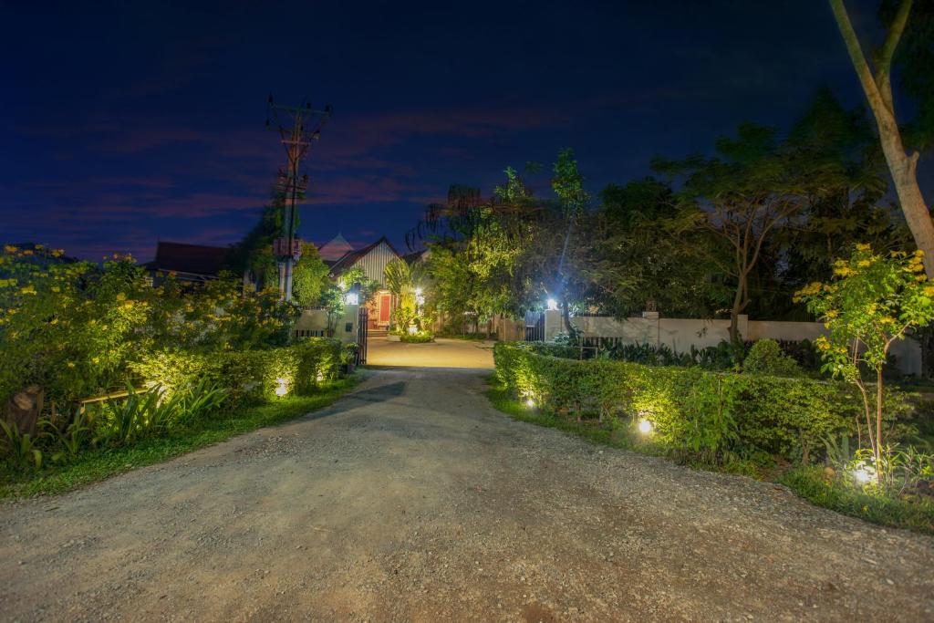 Zahrada ubytování Tanei Angkor Resort and Spa