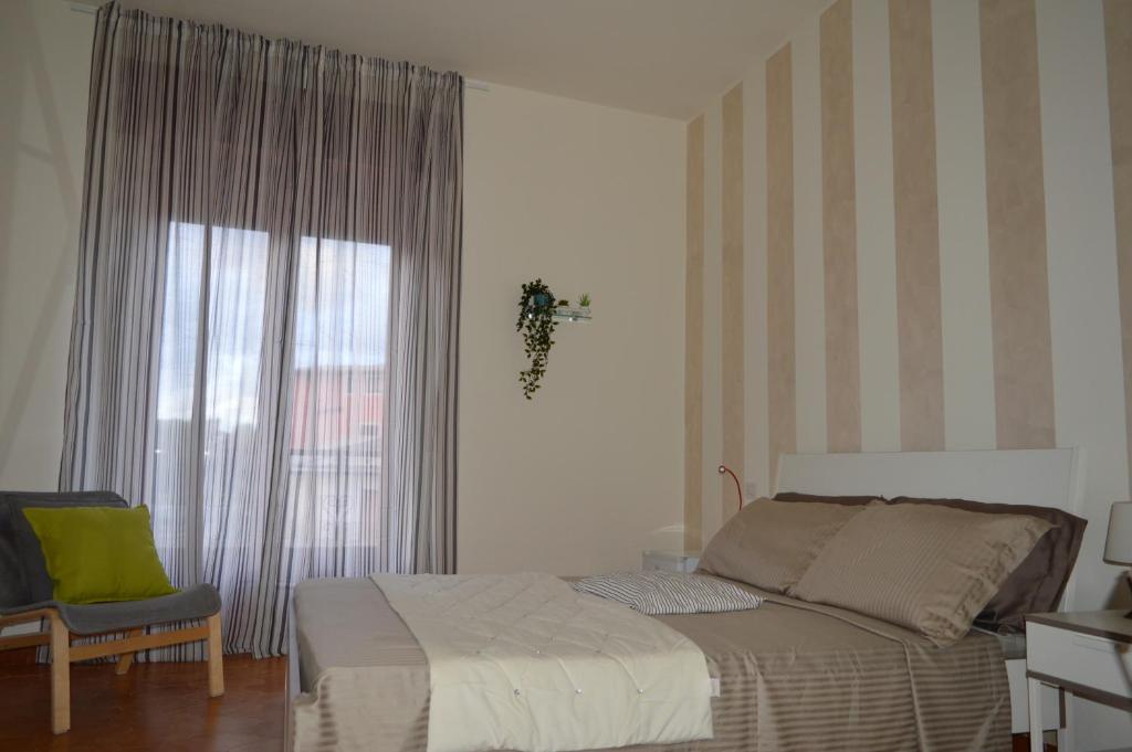 Posteľ alebo postele v izbe v ubytovaní White beach Le Castella