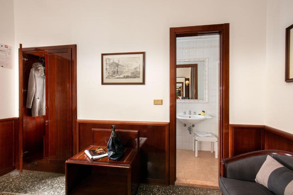 Posezení v ubytování Hotel Nord Nuova Roma