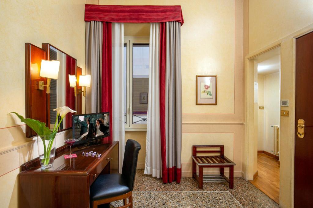 Posezení v ubytování Hotel Nord Nuova Roma