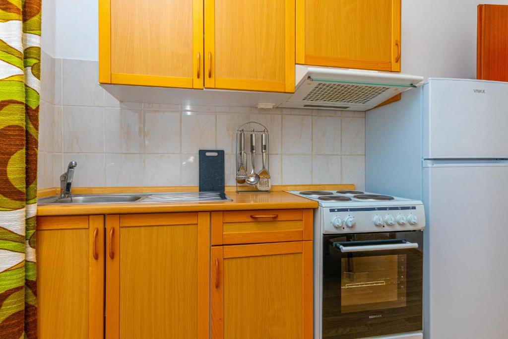 Kuchyň nebo kuchyňský kout v ubytování Vacattio apartment 2