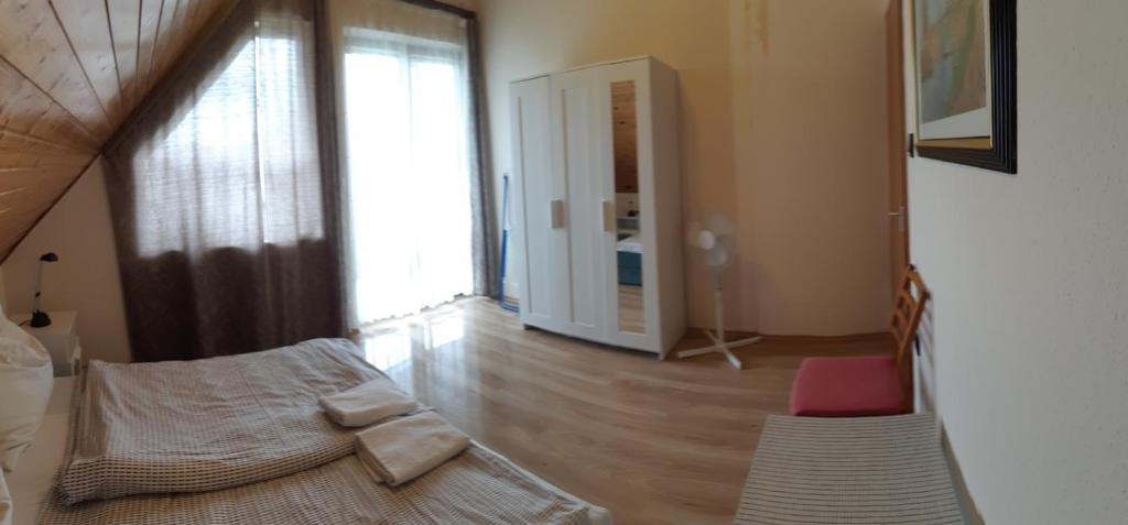 Posezení v ubytování Jankó Apartman