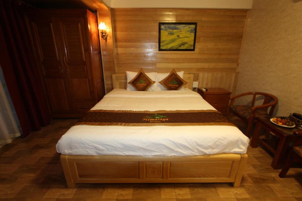 Postel nebo postele na pokoji v ubytování Himalaya Sapa Hostel