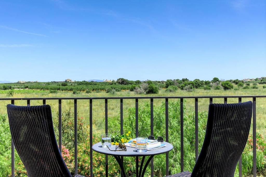 Balkón nebo terasa v ubytování Hotel Baglio Oneto dei Principi di San Lorenzo - Luxury Wine Resort