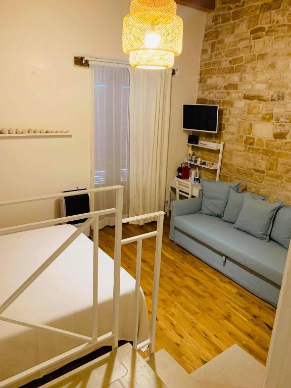 Posezení v ubytování B&B MARNUDD