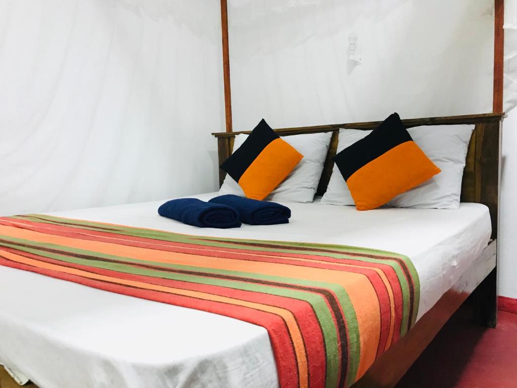 Postel nebo postele na pokoji v ubytování Double G Motel