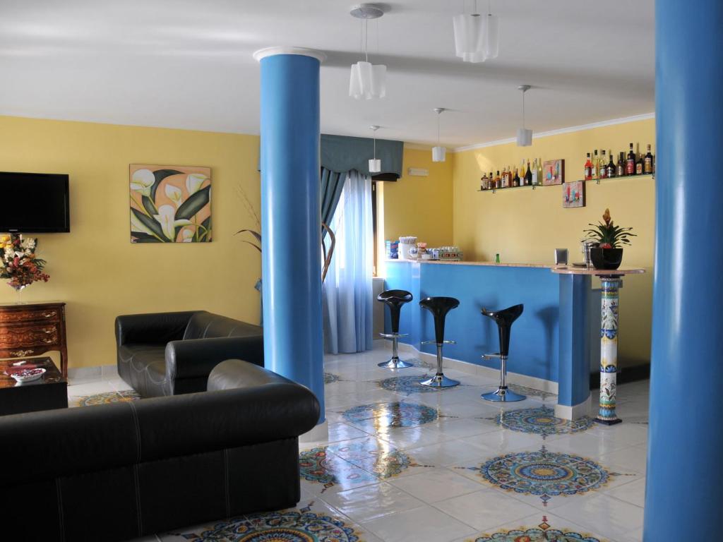 Posezení v ubytování Costa Hotel