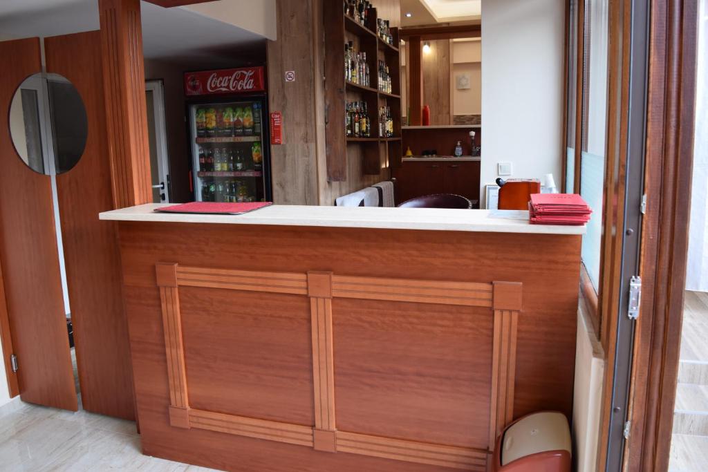 Лаундж или бар в Family Hotel Chris