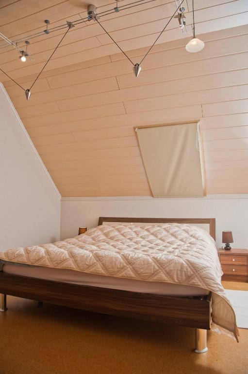 Posteľ alebo postele v izbe v ubytovaní Alt Baden Apartement