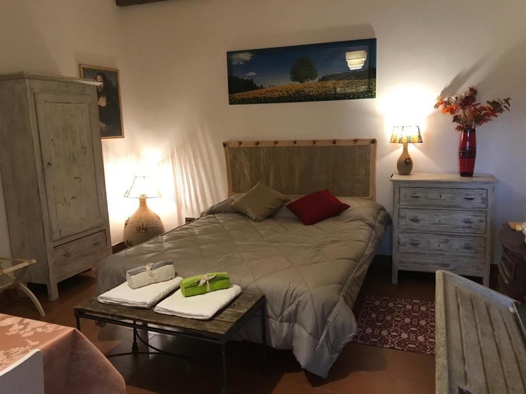 Posteľ alebo postele v izbe v ubytovaní Il Girasole