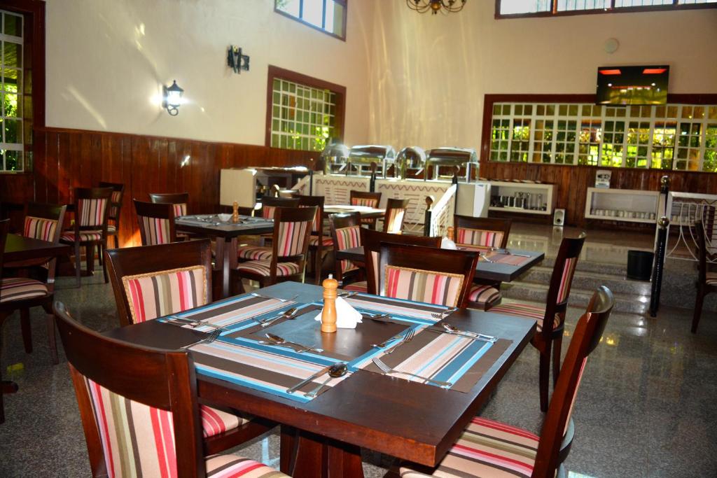 Restaurace v ubytování Misty Mountain Lodge