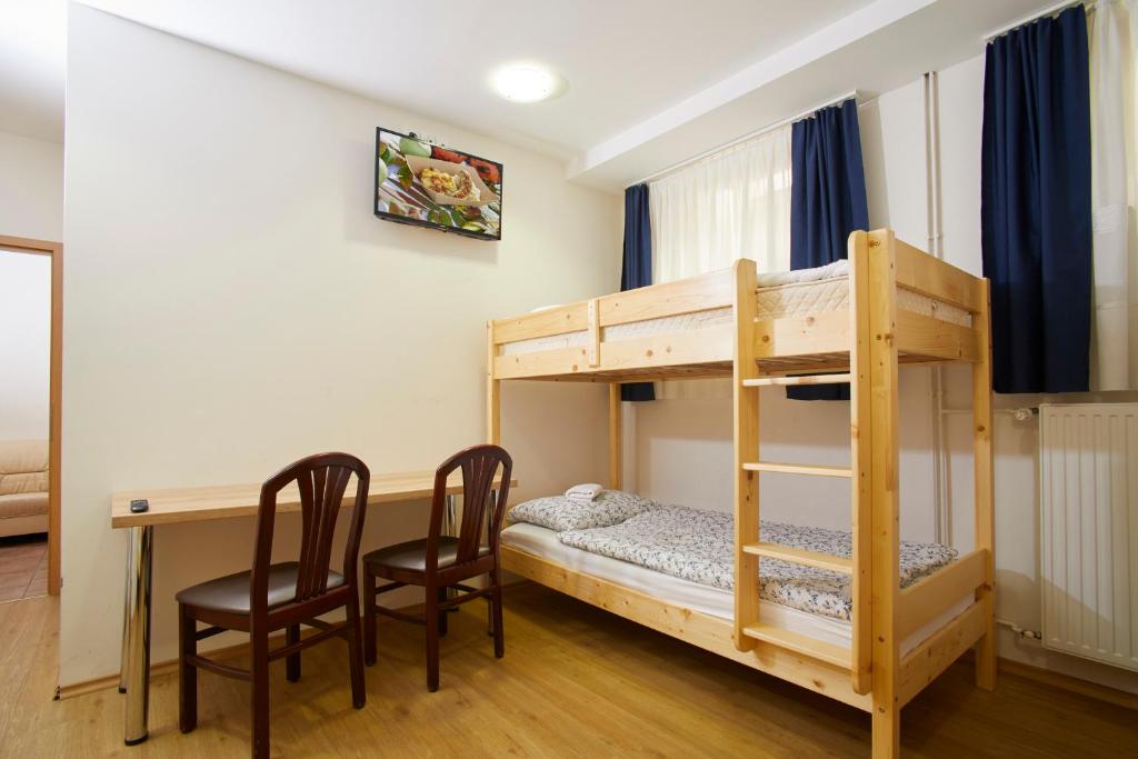 Postel nebo postele na pokoji v ubytování Hostel Delalut