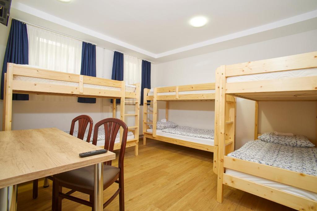 Postel nebo postele na pokoji v ubytování Hostel Delalut