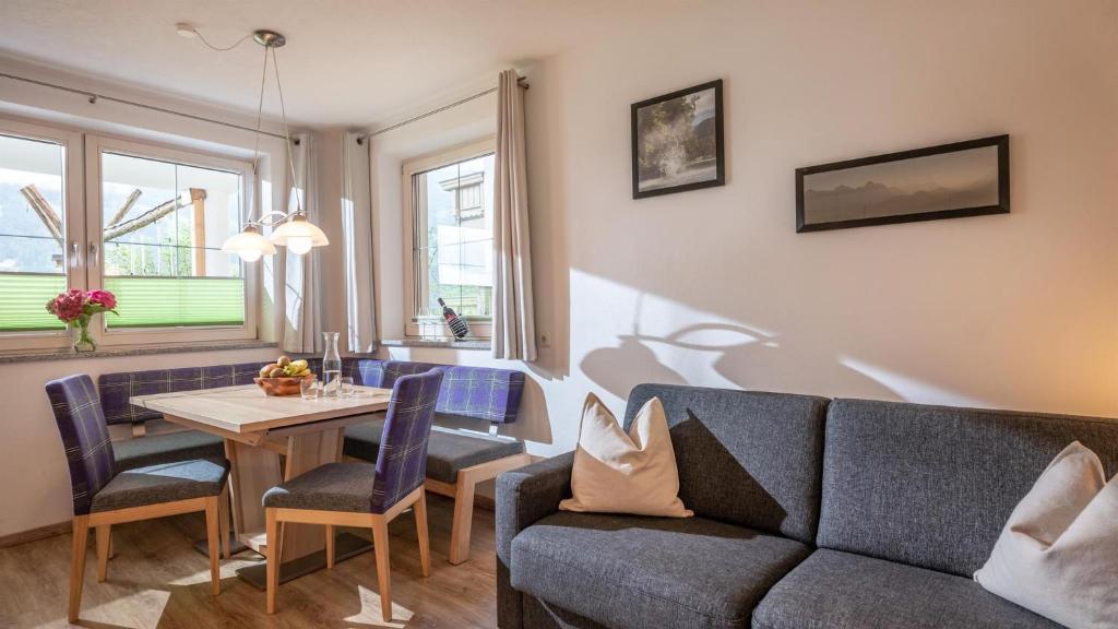 Część wypoczynkowa w obiekcie Ferienwohnung Daum Andreas
