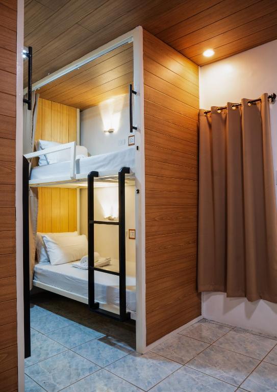 Postel nebo postele na pokoji v ubytování B&B Backpackers