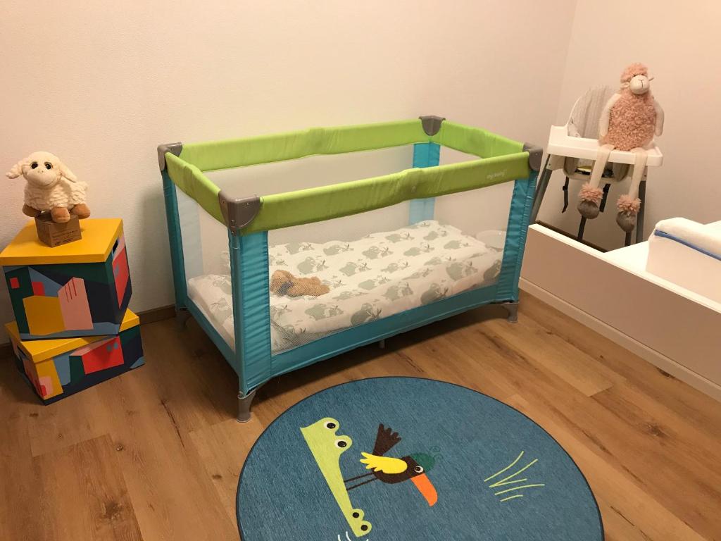 Postel nebo postele na pokoji v ubytování Posthof Apart . Zimmer