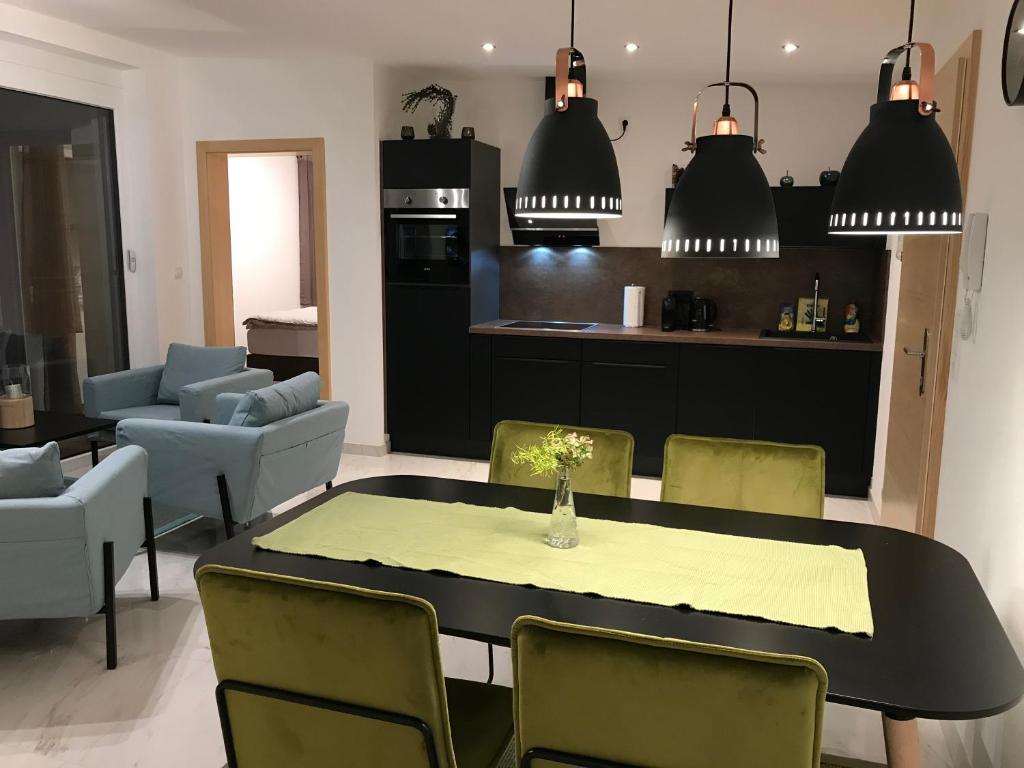 Posezení v ubytování Posthof Apart . Zimmer