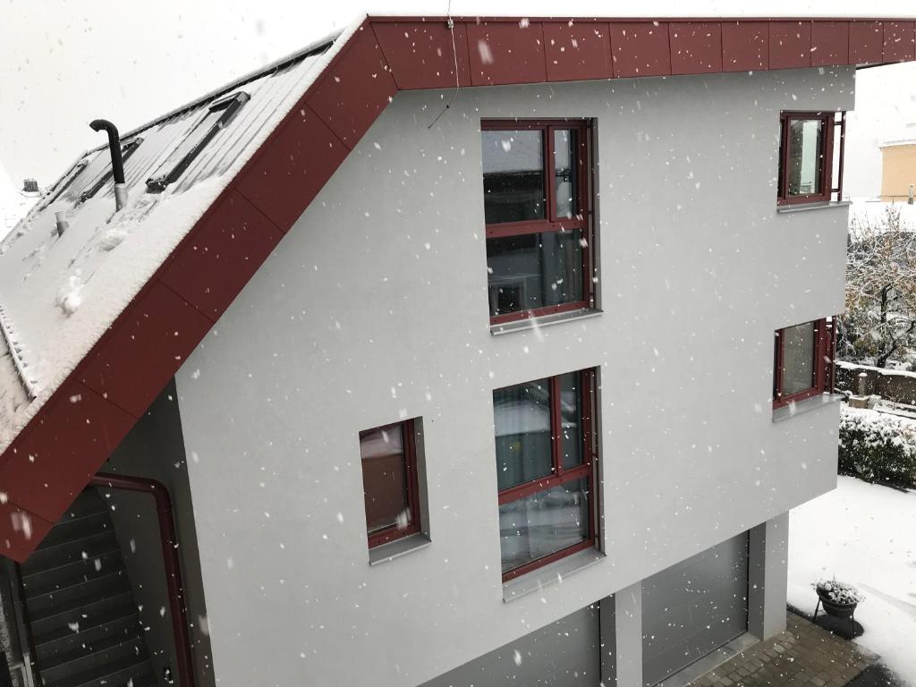 Posthof Apart . Zimmer v zimě