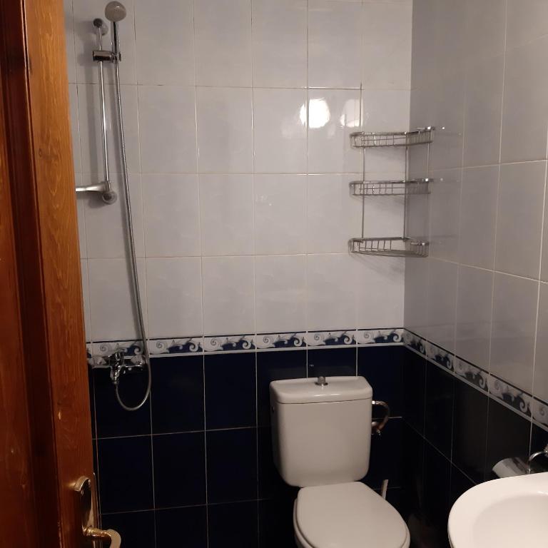 Koupelna v ubytování Hadji Georgi Hotel