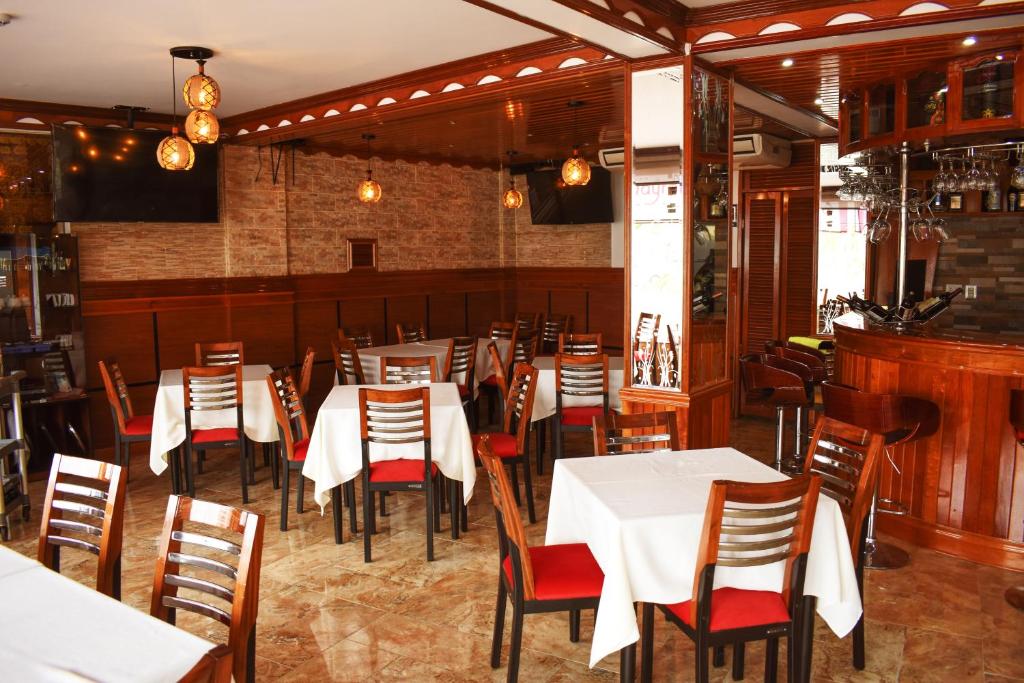 Restaurace v ubytování Hotel Wayra