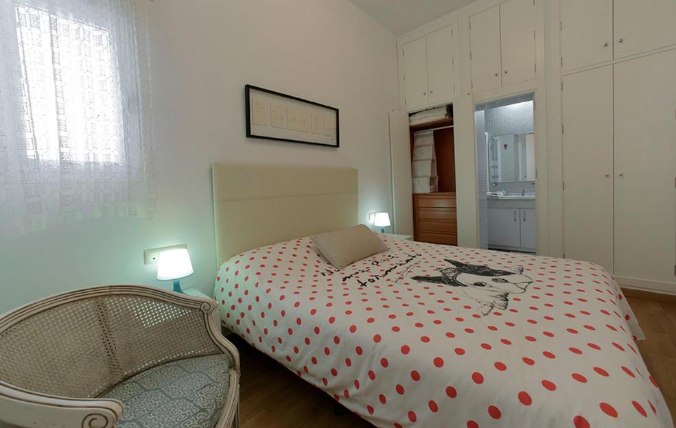 Posteľ alebo postele v izbe v ubytovaní WISH SUITE CONDE DE BARAJA