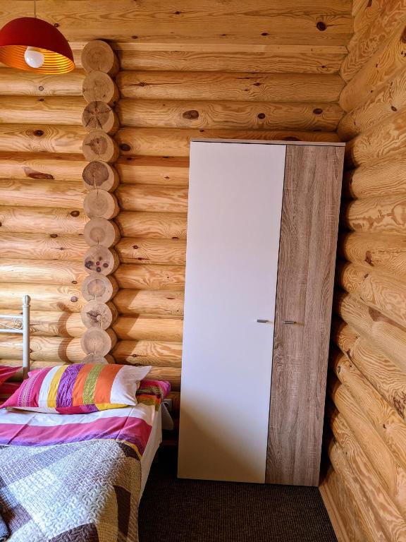 Postel nebo postele na pokoji v ubytování Asher