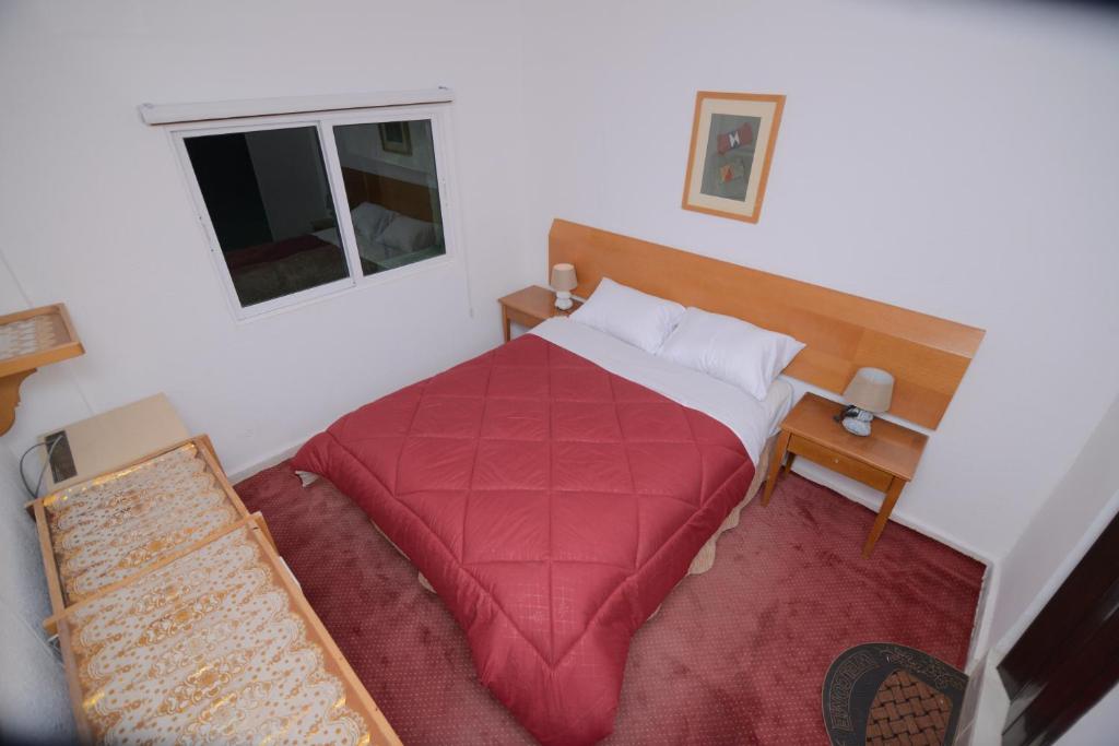 Postel nebo postele na pokoji v ubytování Petra Lion Hotel