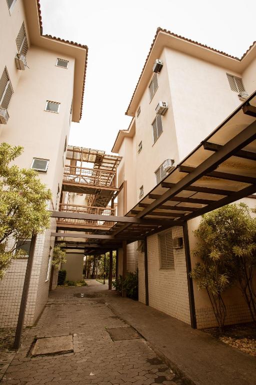 Budova, kde se aparthotel nachází