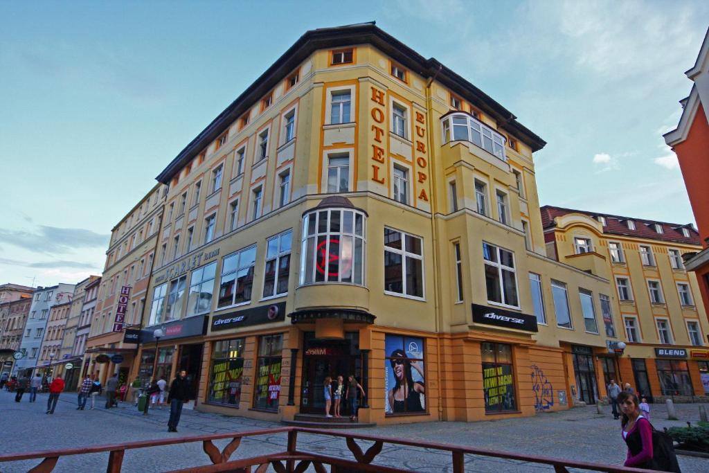 Budova, v ktorej sa hotel nachádza