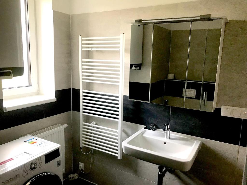 Koupelna v ubytování Luxury Keilberg Apartment