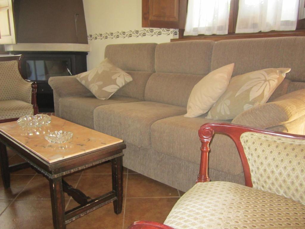 Posezení v ubytování CASA RURAL LA MONTESINA