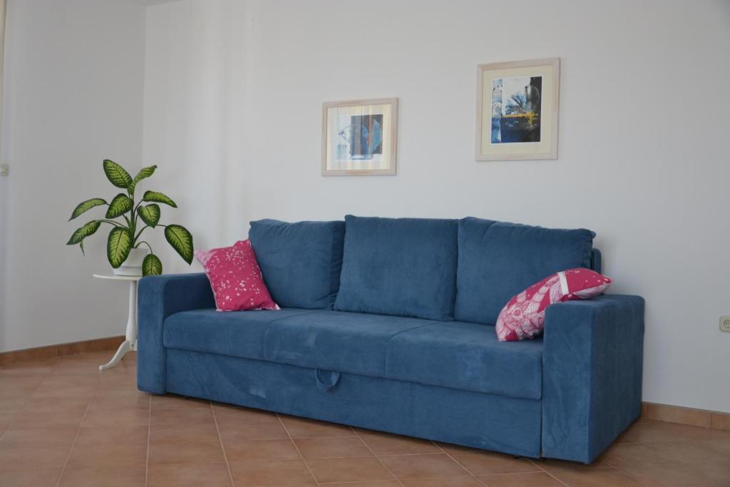 Posezení v ubytování Apartments Roža