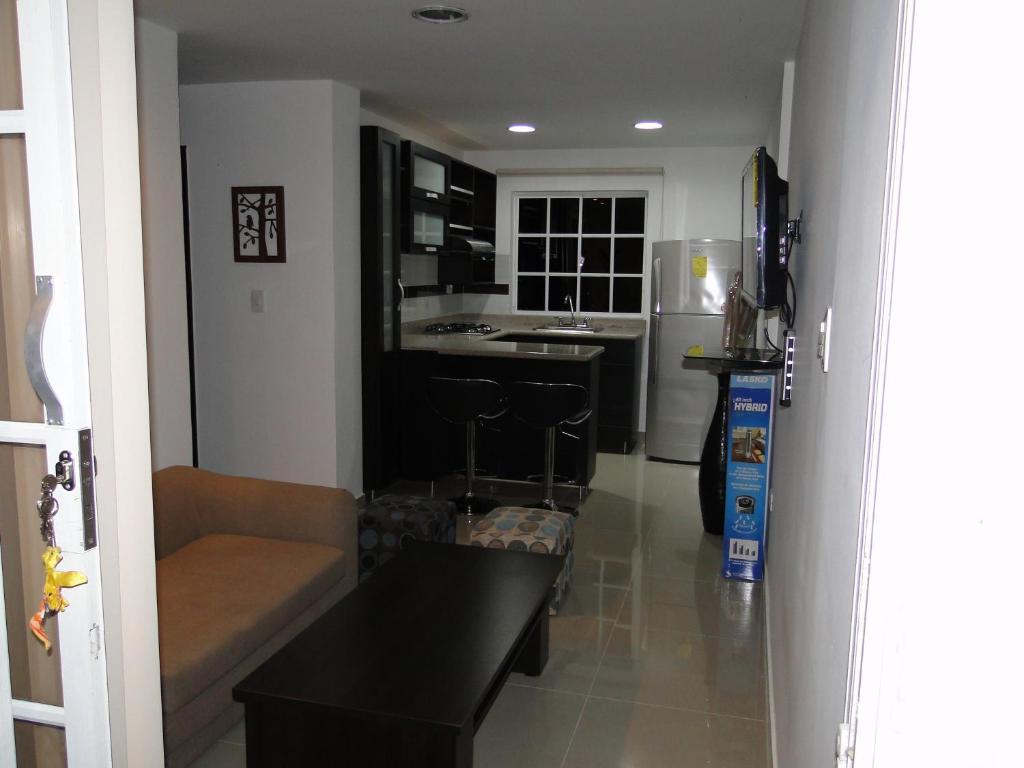 Kuchyň nebo kuchyňský kout v ubytování Casa Loft
