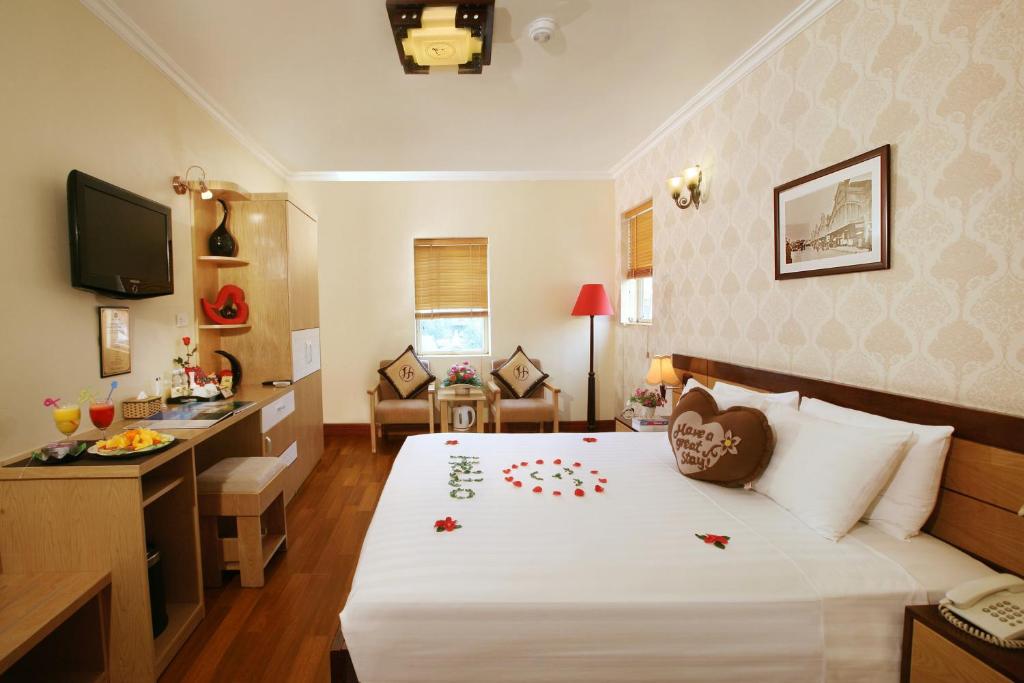 Hanoi House Hostel & Travel - Superieure Dubbele Of Tweelingzaal